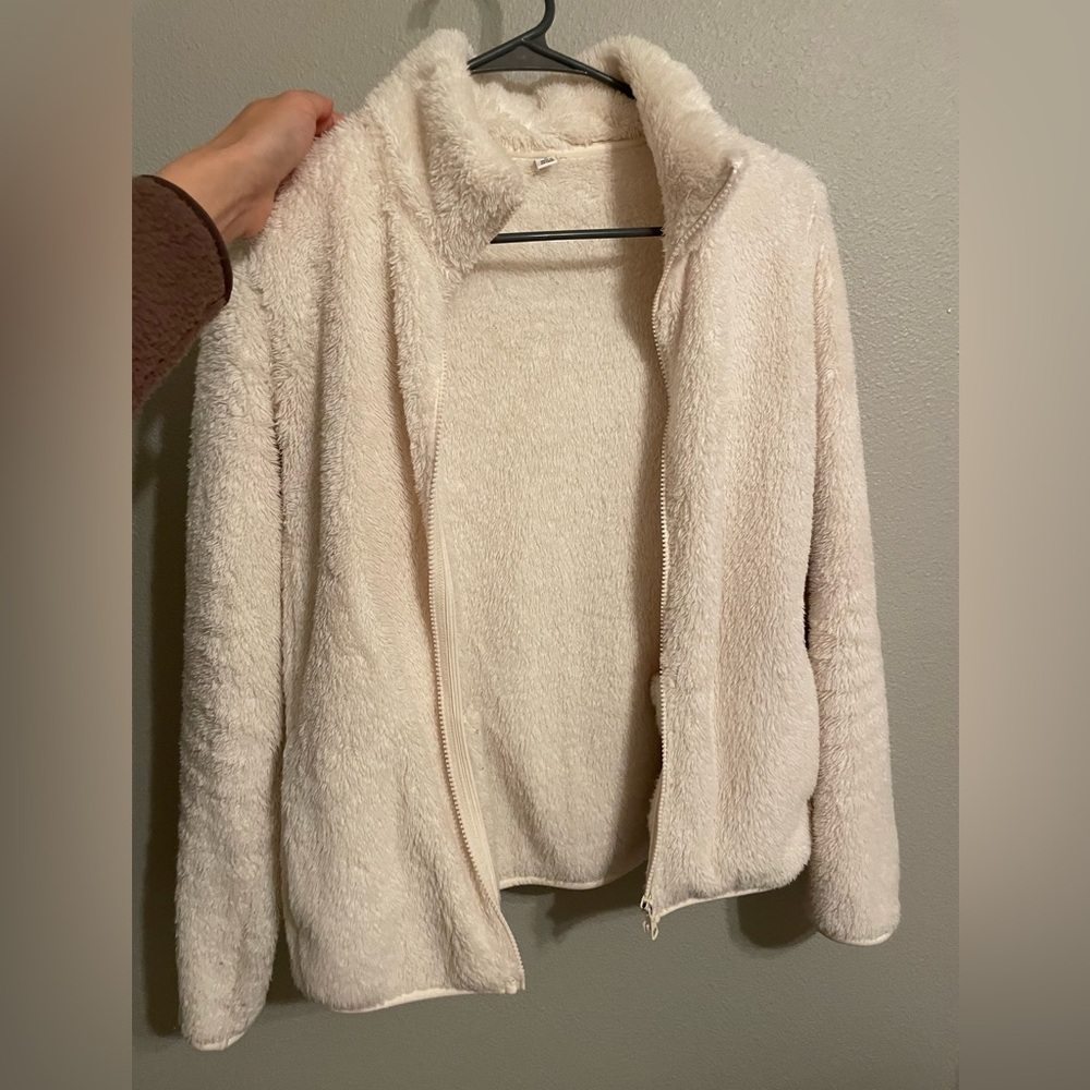 Fuzzy soft jacket